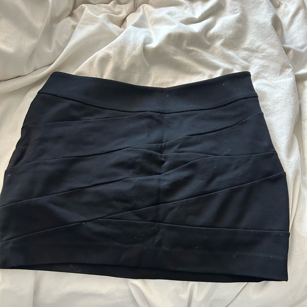 Black Express Mini Skirt